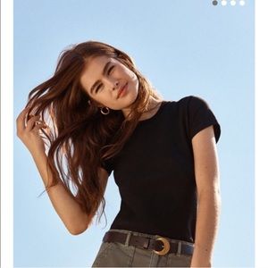 Urban Outfitters Little Brother Black Tee